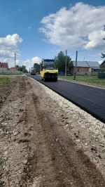 Ремонт улицы Советской в с. Новозахаркино 