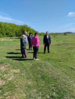 Встреча с жителями деревни Вечный Хутор.