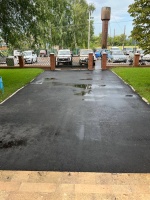 Духовницкая РБ обновила дорожное покрытие благодаря региональной программе