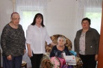 Долгожительница села Левенка: 95-летний юбилей Валентины Федотовой